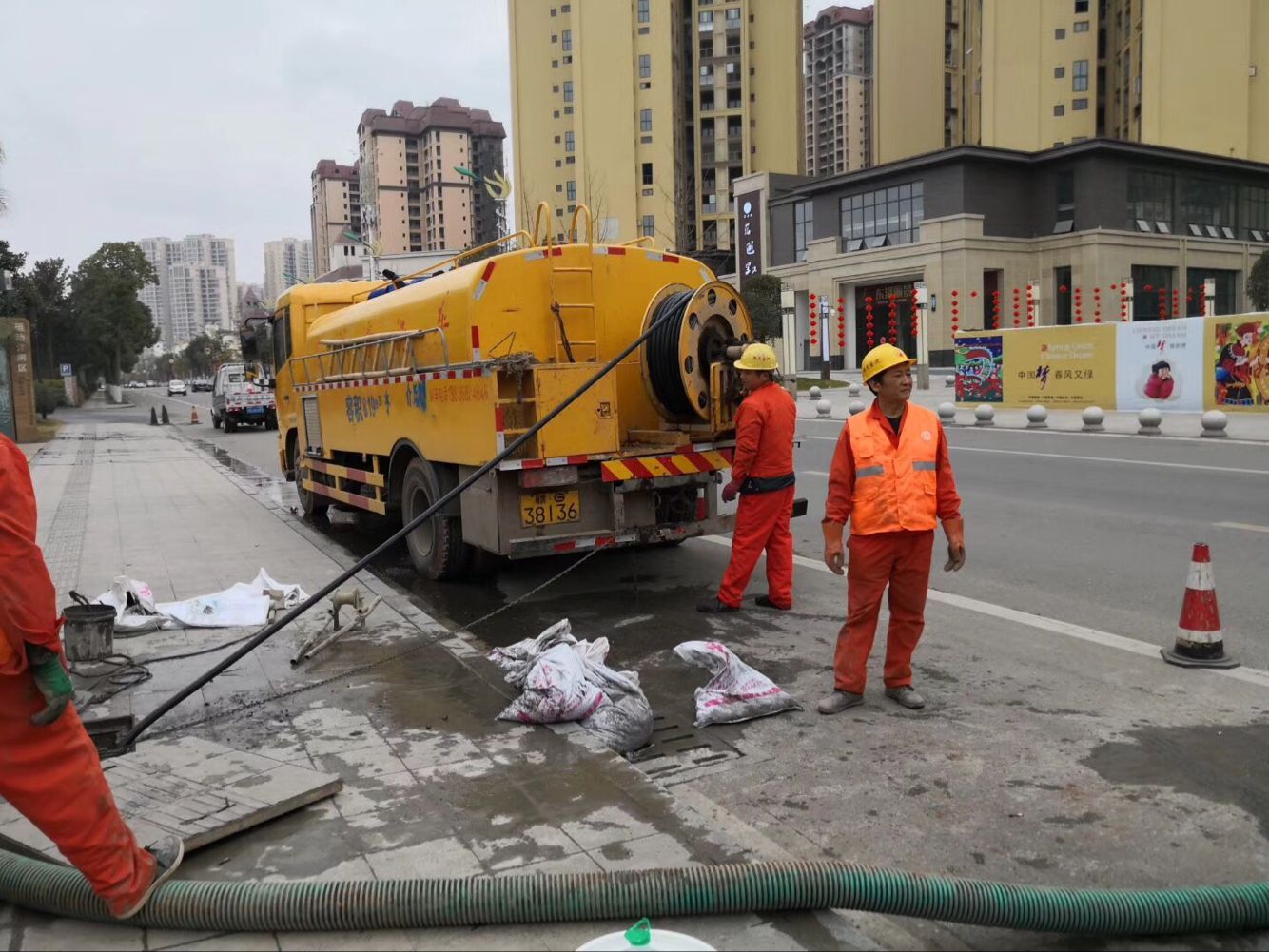 合浦排污管道清淤-管道清洗