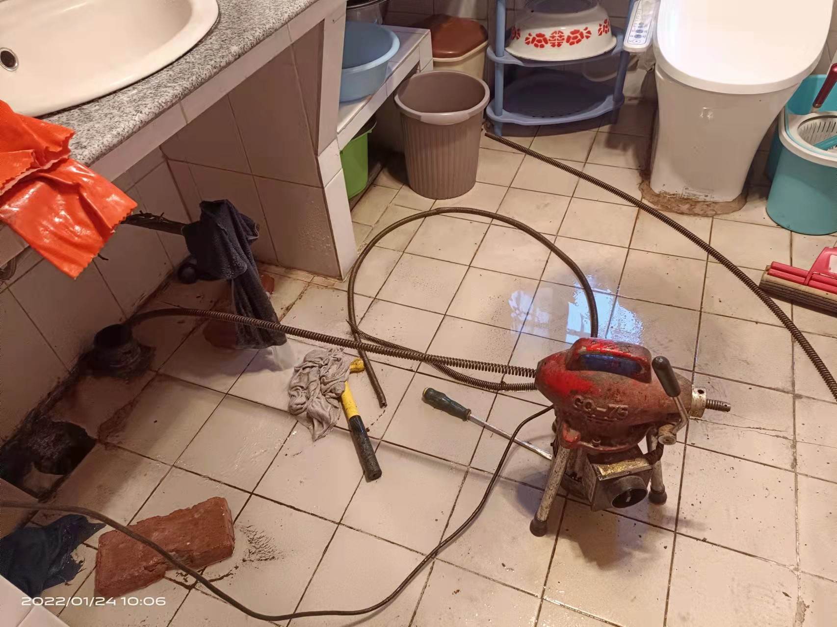 合浦疏通厨房下水道，地漏疏通