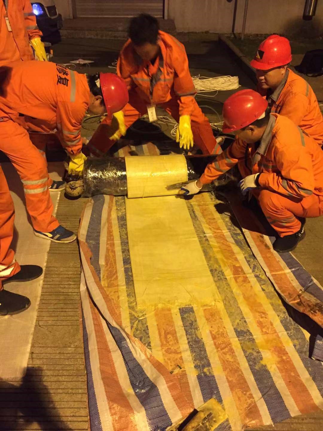 合浦CIPP局部树脂固化法